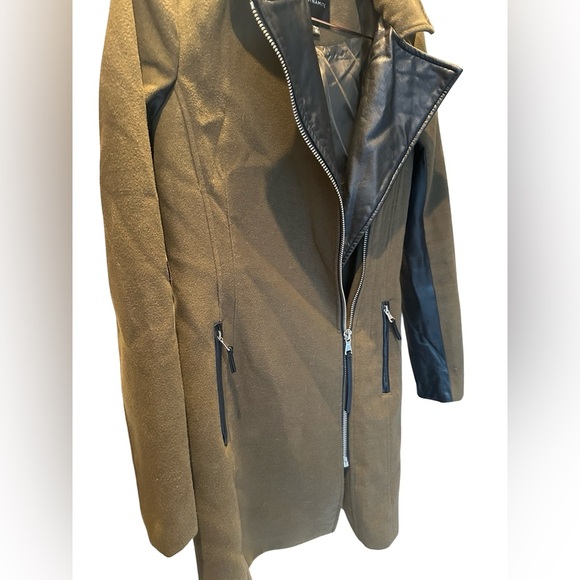 Dynamite Trench Coat faux leather - Picture 3 of 5